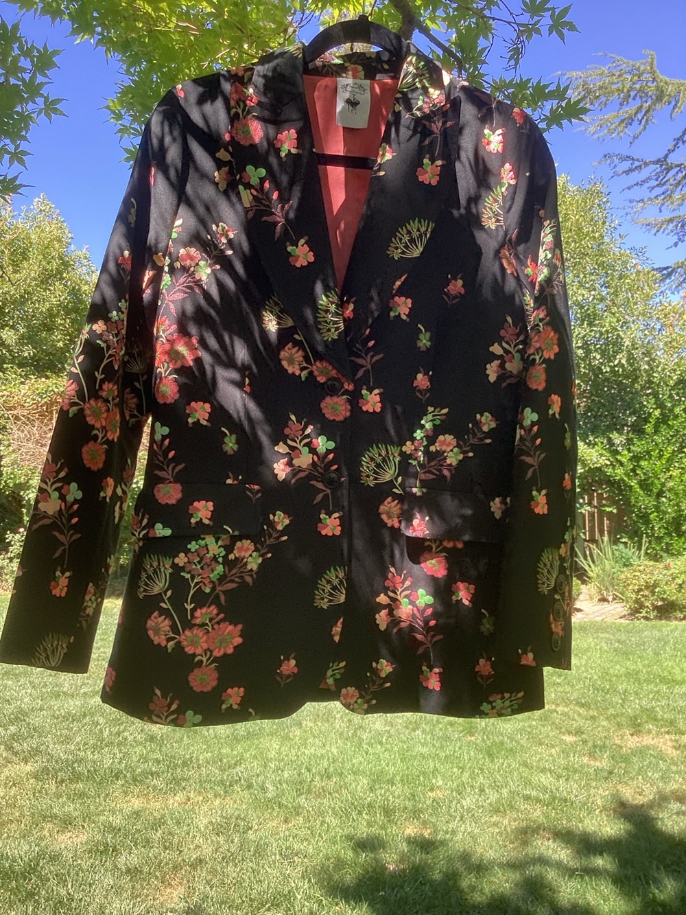 Nuvula Black Floral Jacket